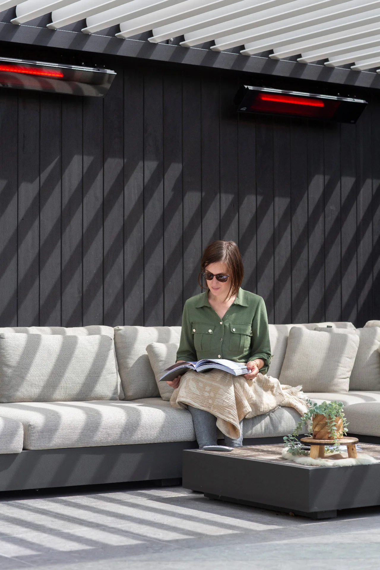 Pergola z zip rolojem