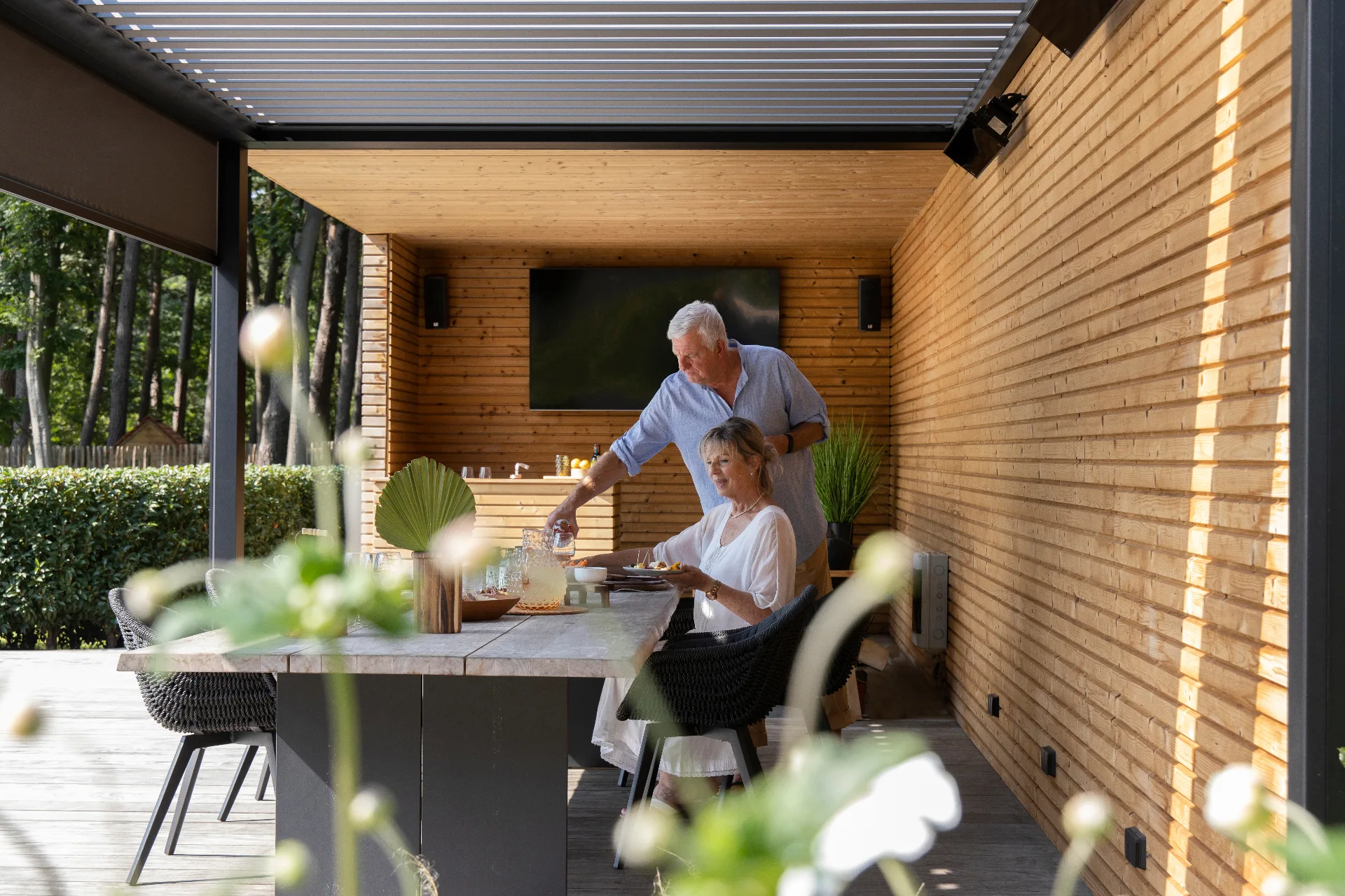 Pergola za hotelsko teraso